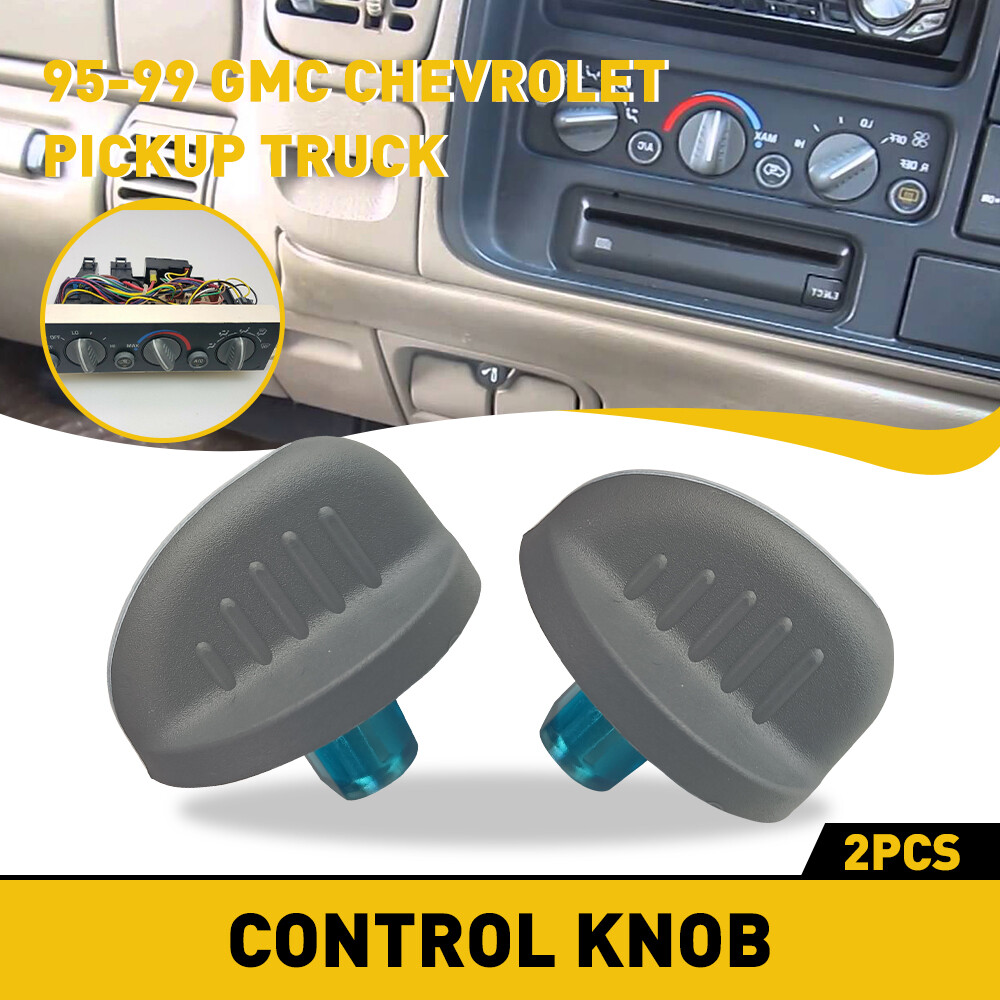 1995-1999 Chevy Suburban Tahoe 2X Heater AC Fan Speed Control Knob