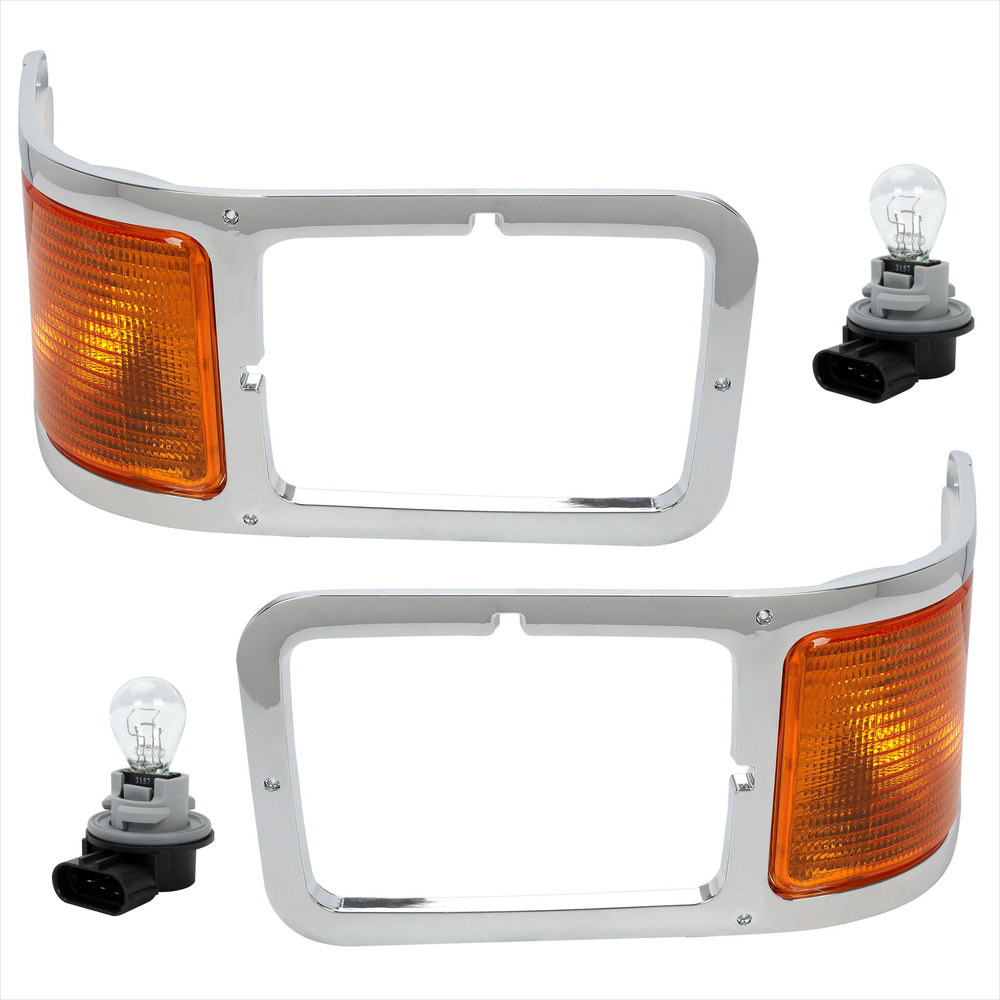 2000-2015 Ford F650 F750 Headlight Bezel Trim Left & Right Driver Passenger Side