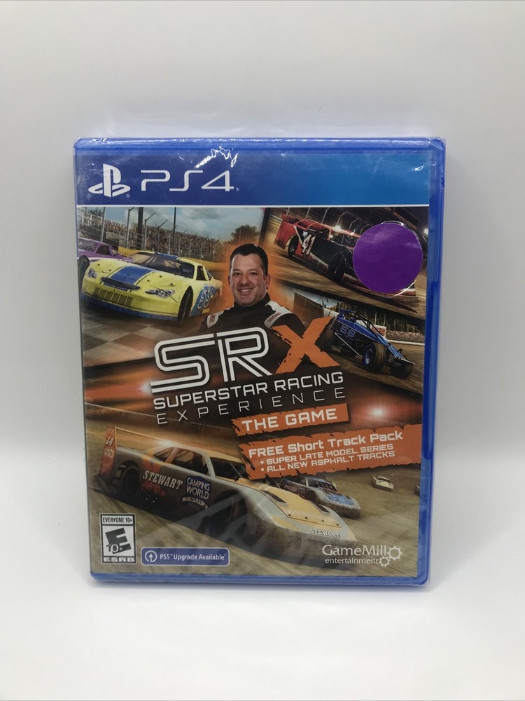 SRX Superstar Racing Experience Sony Playstation 4 PS4 Sealed (Torn Wrap)