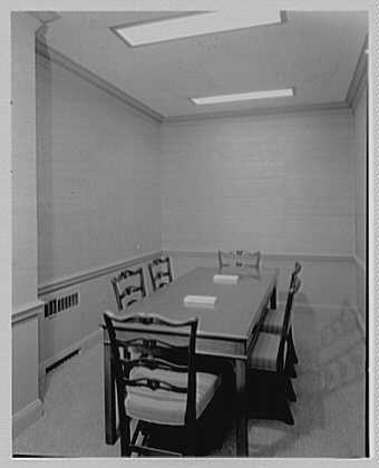 Franklin Square NY Long Island Franklin National Bank Conference Room 1961