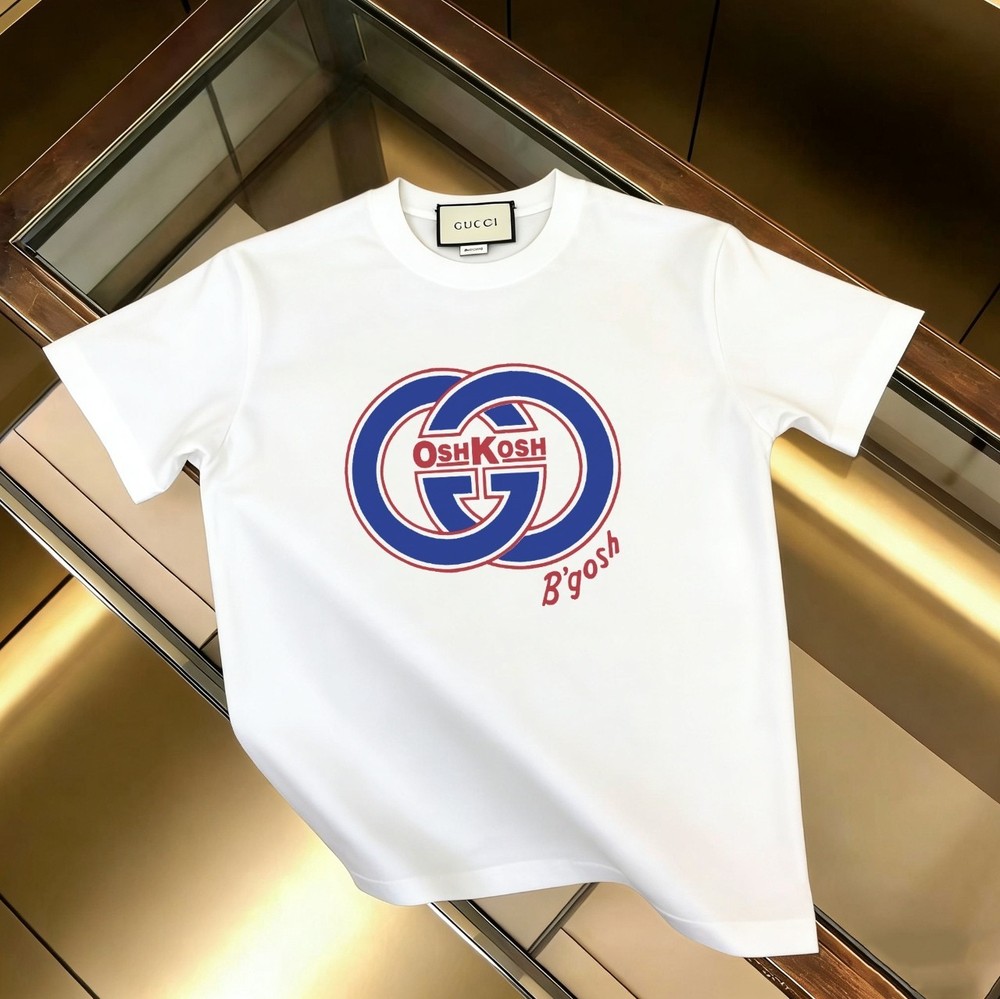 Moncler Men's Summer White Short-Sleeve T-Shirt L