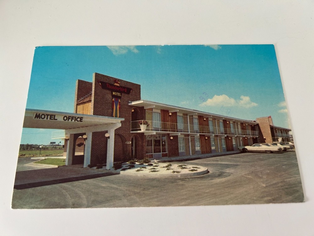 Thunderbird Motel Tifton Georgia Postcard