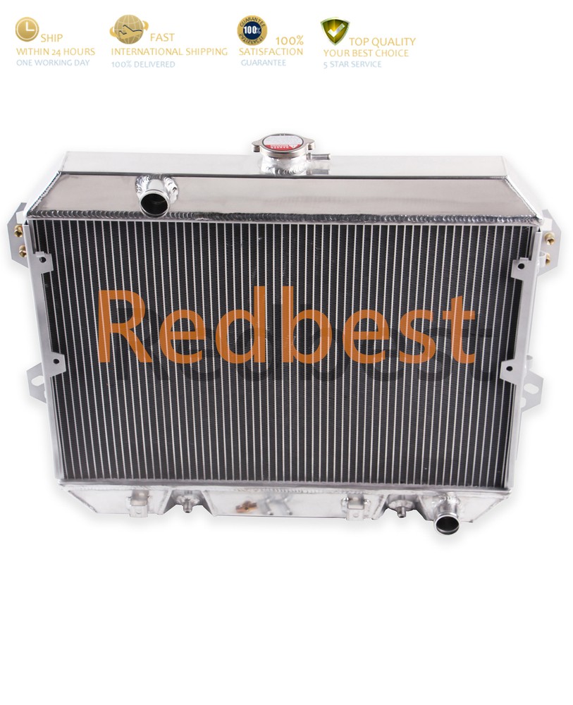 634 Aluminum 3 Row Radiator For Nissan Datsun 280Z 1975-83 280ZX L6 2.8L 16