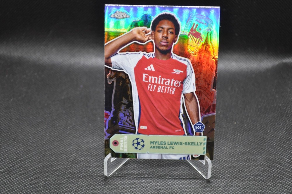 Myles Lewis-Skelly 2024-25 Topps Chrome UCC FD-20 RC Final Destination