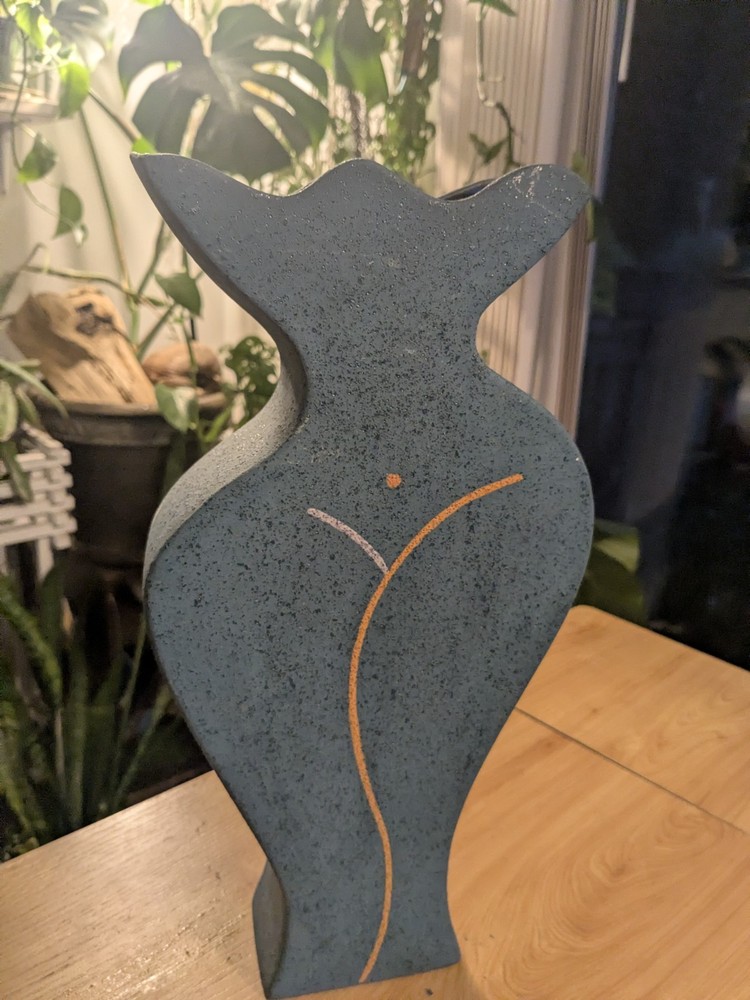 Vintage Abstract Woman Vase 13
