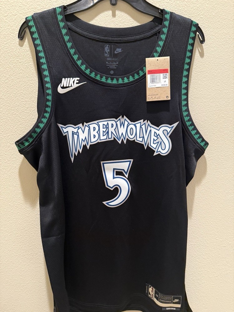 48 L Nike NBA Anthony Edwards Timberwolves Classic Edition Swingman Jersey