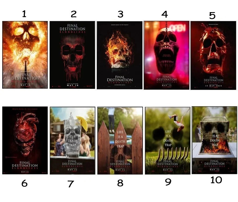 Final Destination Bloodlines Horror Movie Poster May 16 Wall Art