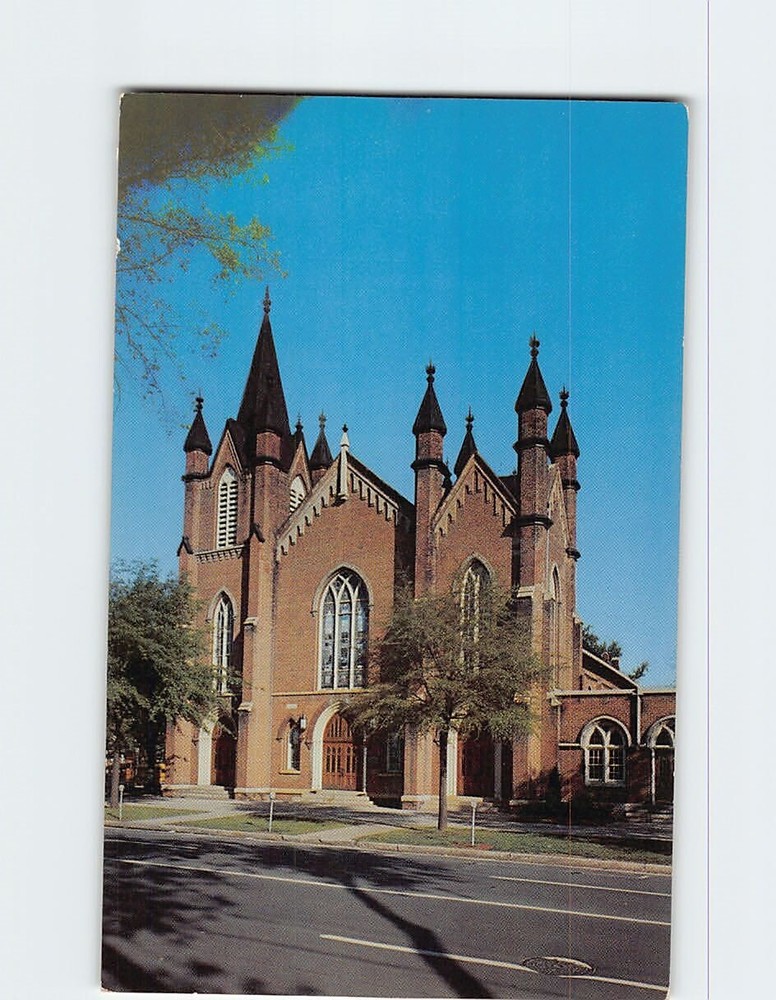 Postcard Washington St. Methodist Church Columbia South Carolina USA