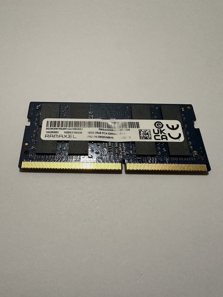 Ramaxel 16GB DDR4 SDRAM SO-DIMM PC4-3200AA 260-Pin RAM RMSA3330MJ78HBF-3200