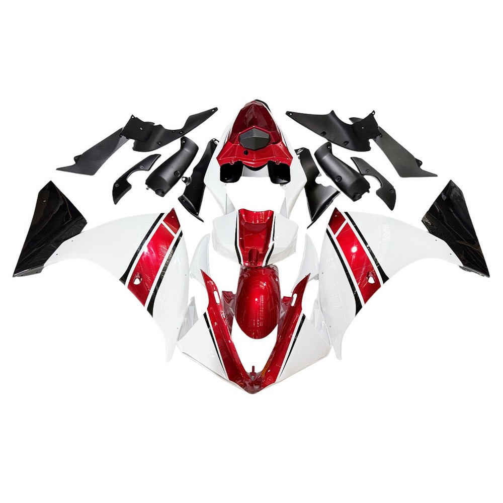 Bodywork For 2012 2013 2014 Yamaha YZF R1 ABS Plastic Fairings White Red Black