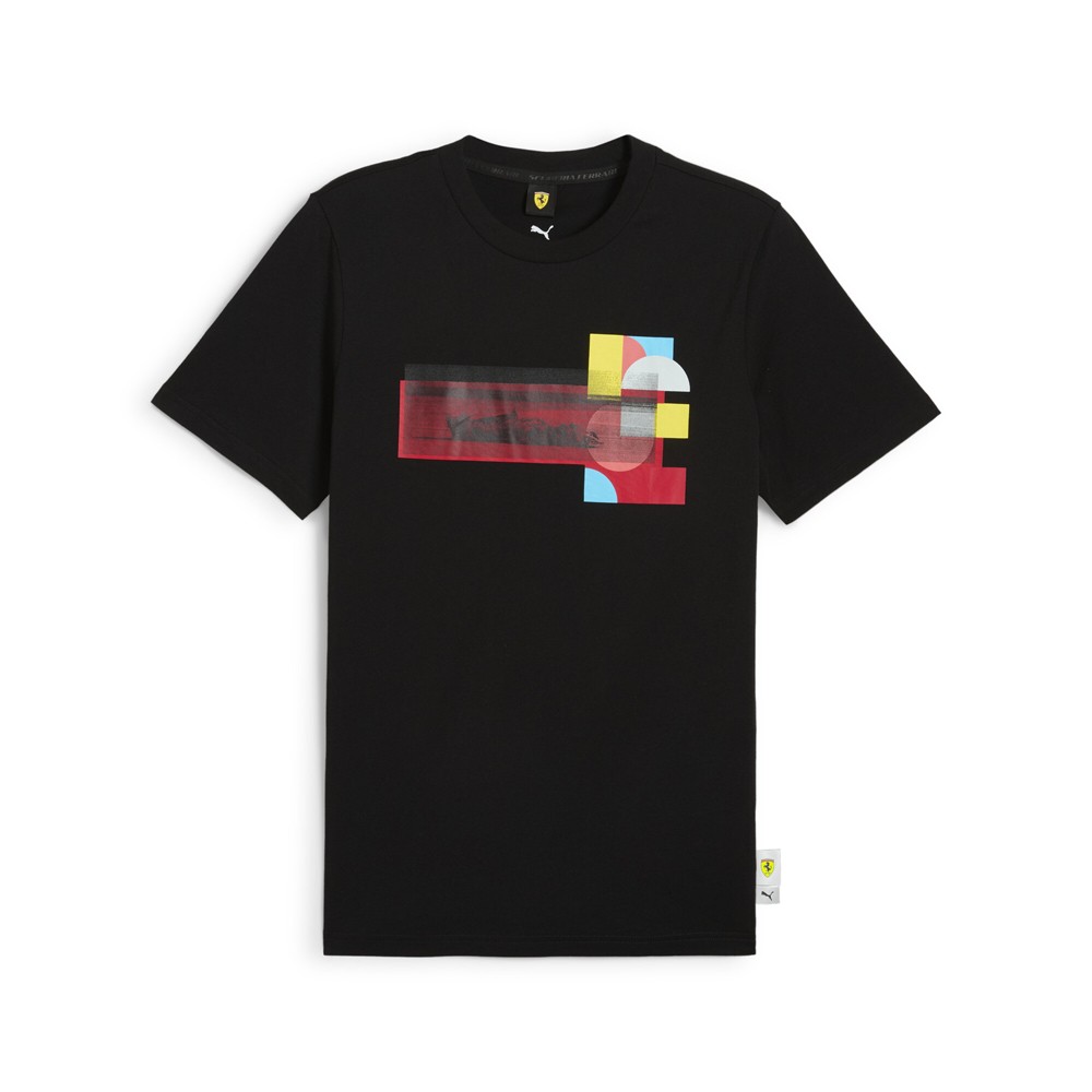 PUMA Scuderia Ferrari Race Graphic Crew Neck Short Sleeve T-Shirt Mens Size S  C