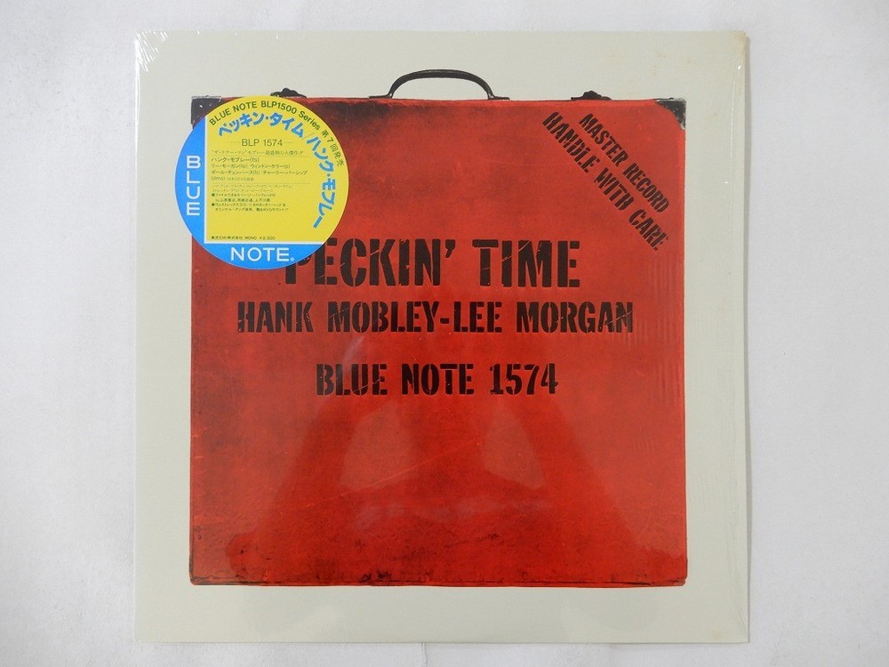 Hank Mobley - Lee Morgan Peckin' Time Blue Note BLP 1574 Japan shrink VINYL LP