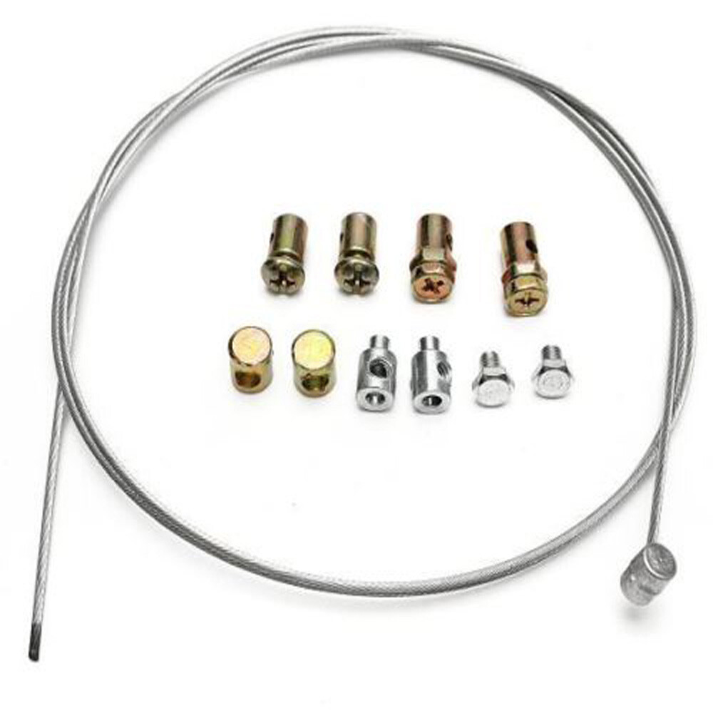 Motorcycle Parts Throttle Clutch Brake Emergency Valve Line Cable Repair Kit Set