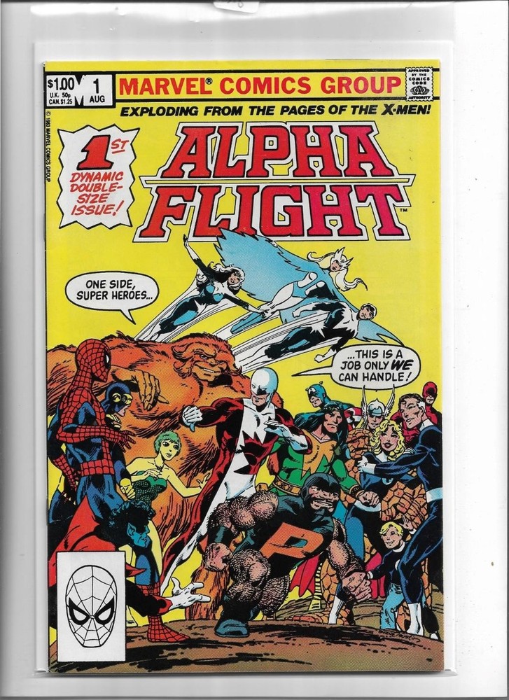 Alpha Flight #1 1983 Very Fine-Near Mint 9.0 318