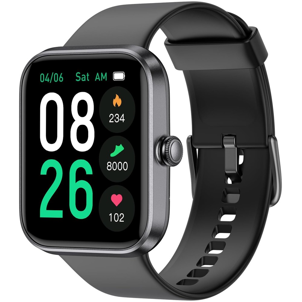 45mm, AMOLED Fitness Watch with Heart Rate/Sleep Monitor Steps Calories Count...