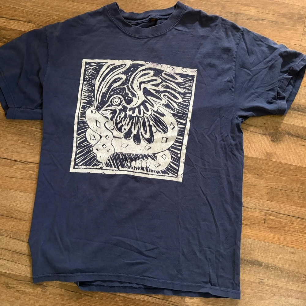 NEW!!Navy blue Widespread Panic tee shirt reprint