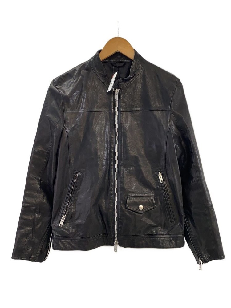 Single Rider Jacket/-/Leather/Blk 51801