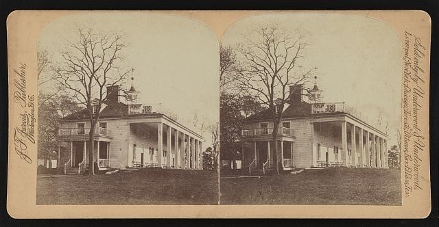 Photo:[Side view of Washington's home, Mount Vernon, Va.]