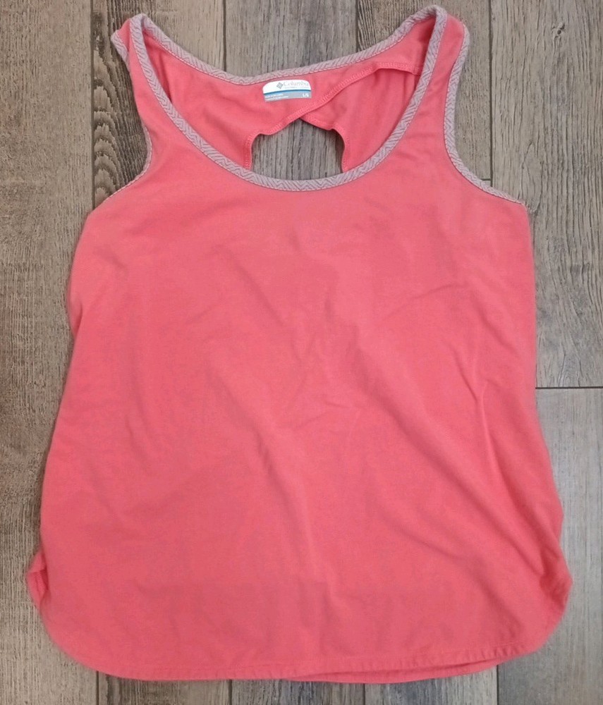 Columbia Women's L Peach Workout Tank Top