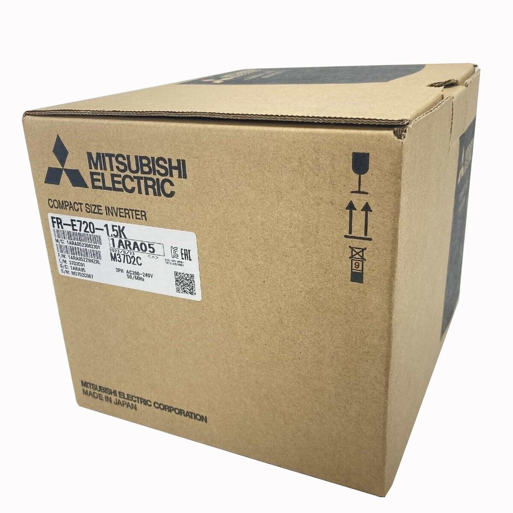 FR-E720-1.5K New Sealed Mitsubishi Inverter FR-E720-1.5K