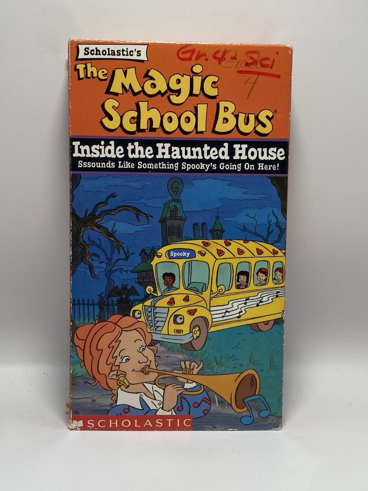 Magic School Bus, The - Inside the Haunted House (VHS, 1997)