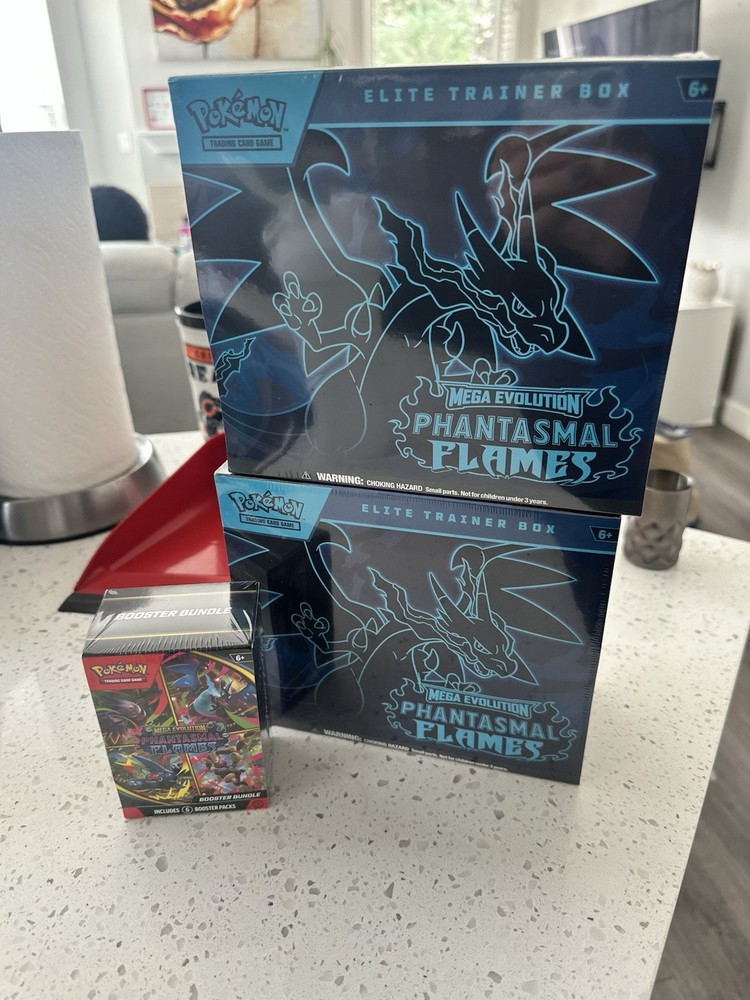 Pokémon Mega Evolution Phantasmal Flames Elite Trainer Box ETB Sealed