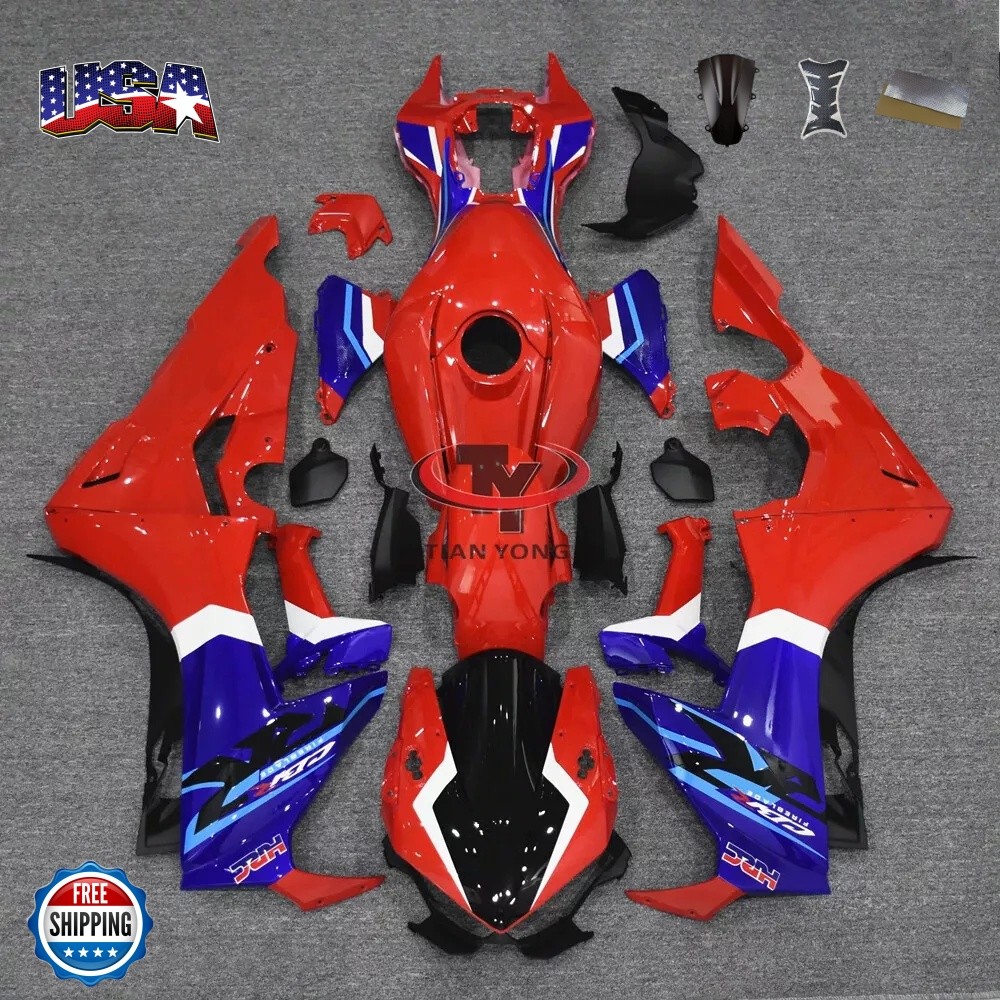 Red Injection Bodywork For Honda 2017 2018 2019 2020 CBR1000RR ABS Fairing Kit