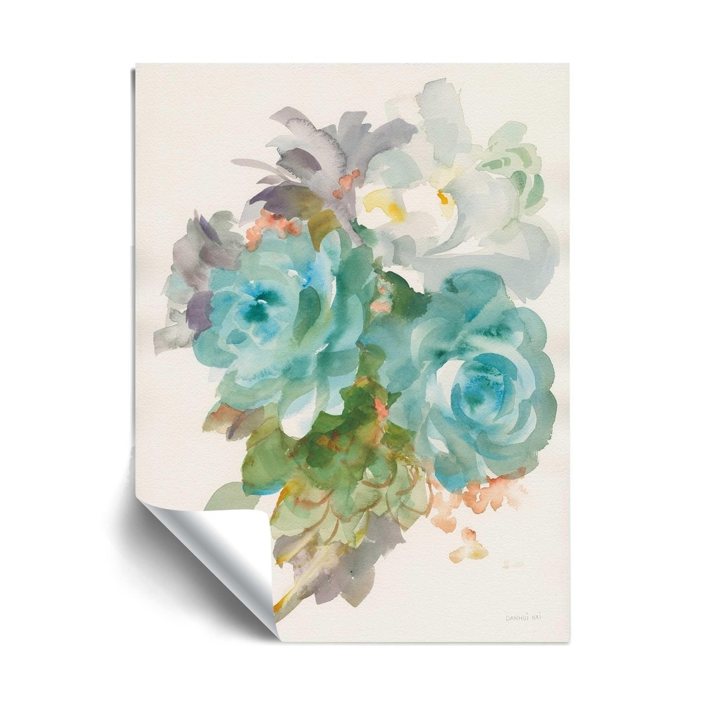 ArtWall Garden Bouquet III crop Removable Wall Art Mural