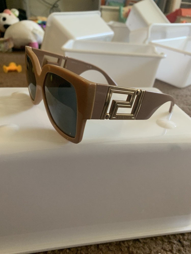 Versace Brown Sunglasses Women