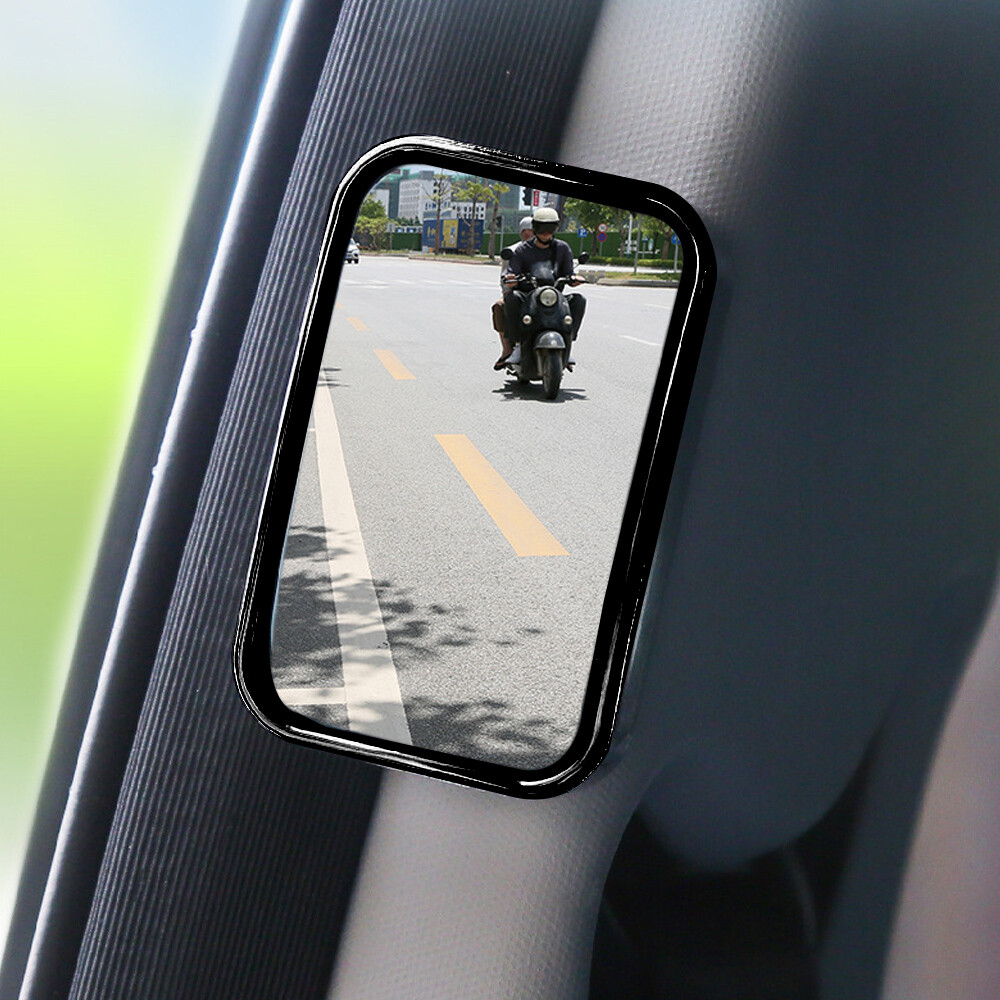 2 Pack Car Blind Spot Mirrors Wide Angle Convex Rear Side View Accessories