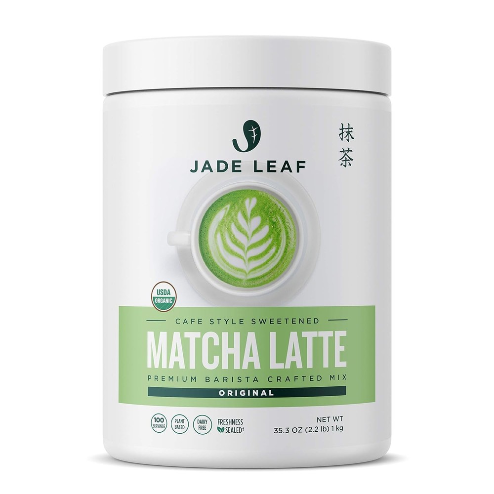 Organic Sweetened Matcha Powder - Cafe Style, 35.3oz Pack
