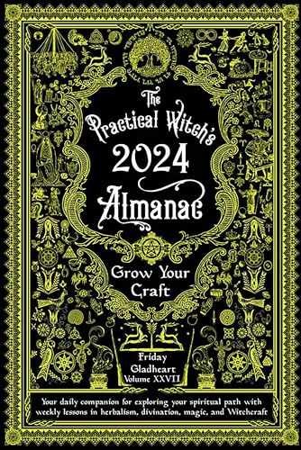 Practical Witch's Almanac 2024: - Paperback, by Gladheart Friday - Very Good v