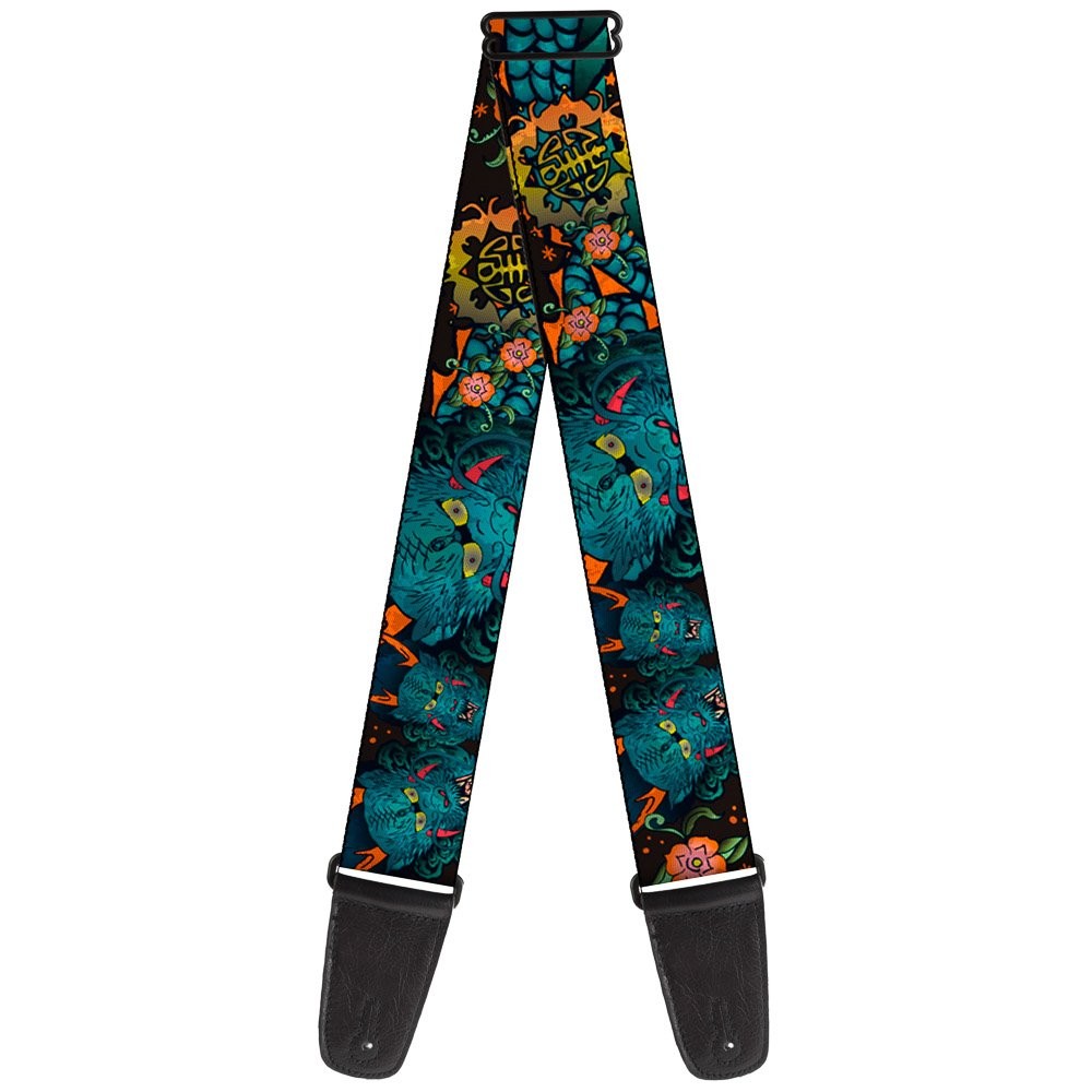 Guitar Strap - Honor Close-Up Black ACC NEWAnother great item from Rarewaves USA | Free delivery!
