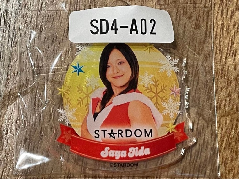 Saya Iida Stardom Acrylic Keychain Webpon Webpon 4th Unopened  Japan