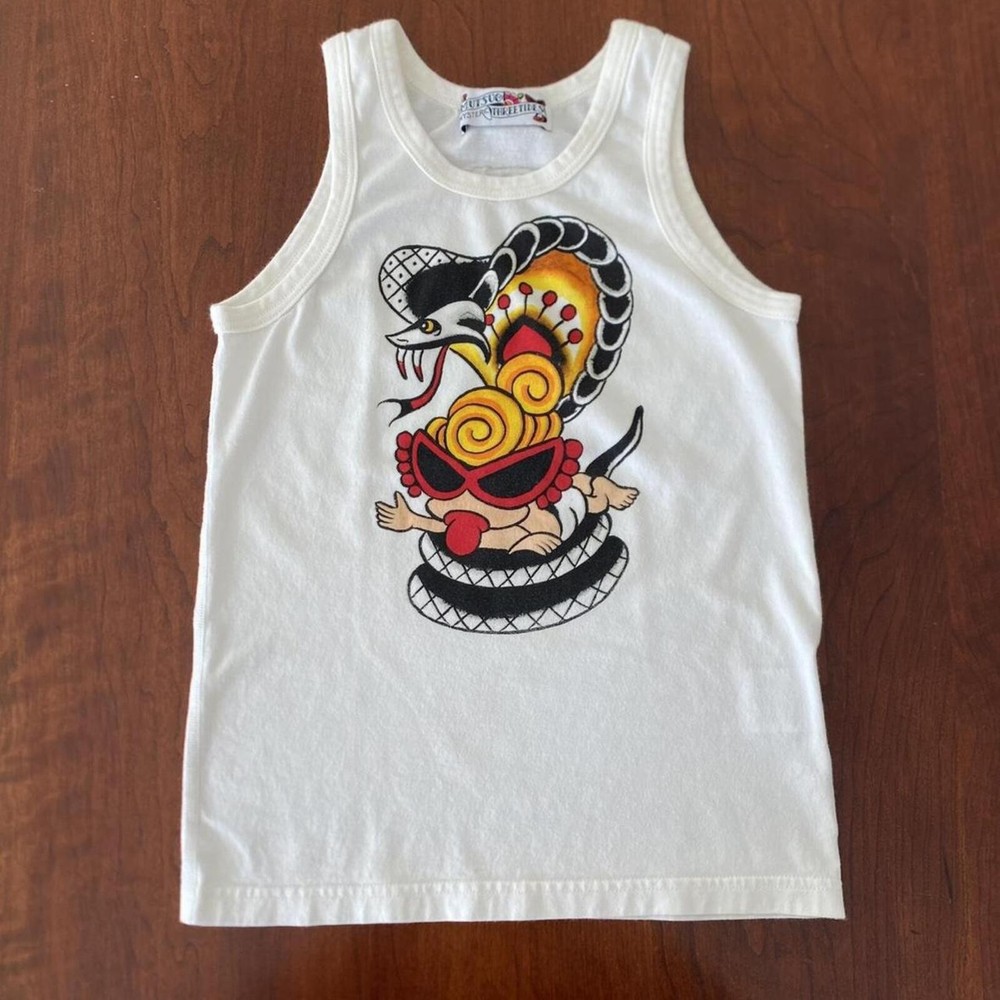 Hysteric glamour snake white tank top