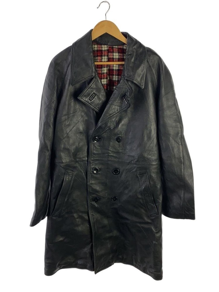 Leather Jacket Blouson/-/Leather/Blk/Plain 11101