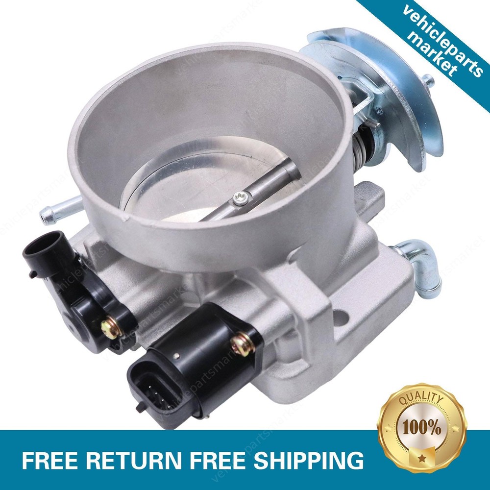 Throttle Body Fit For GMC Sierra Chevrolet Silverado 1500 4.8L 5.3L 2000-2002