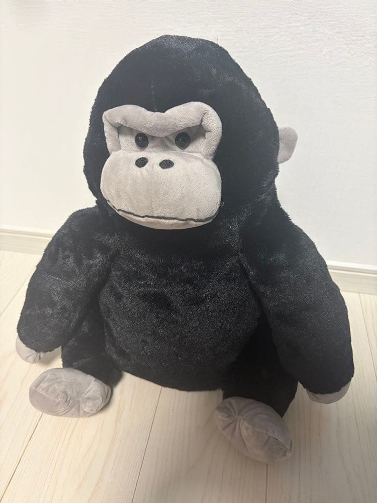 black gorilla plush toy #d31bf0