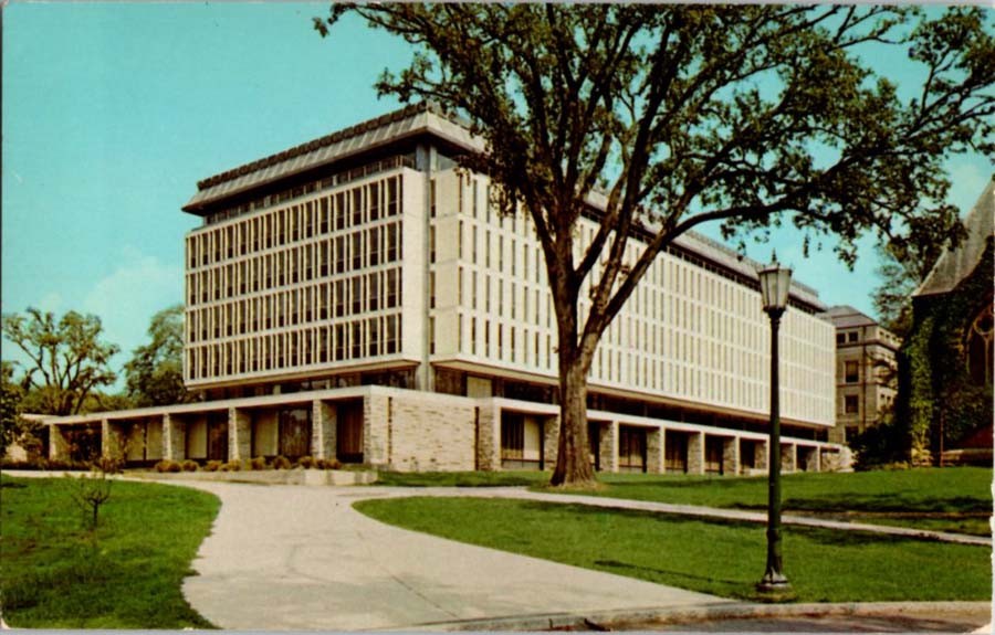 Ithaca New York NY : LIBRARY SCENE m/14 BA0799