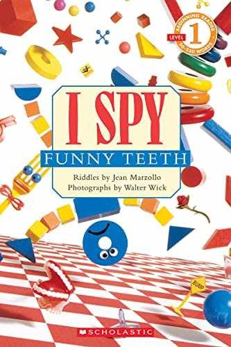 I Spy Funny Teeth (Scholastic - Paperback, by Marzollo Jean - Very Good q
