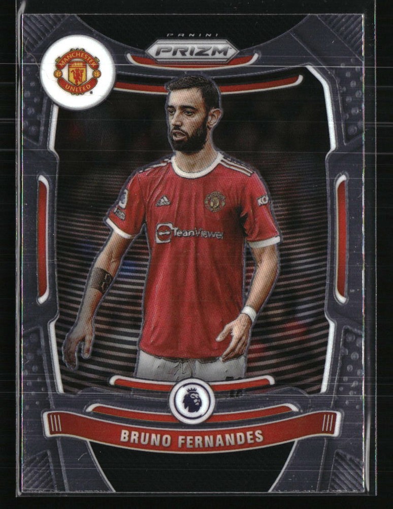 Bruno Fernandes 2021-22 Panini Prizm Premier League #279 SOCCER Card