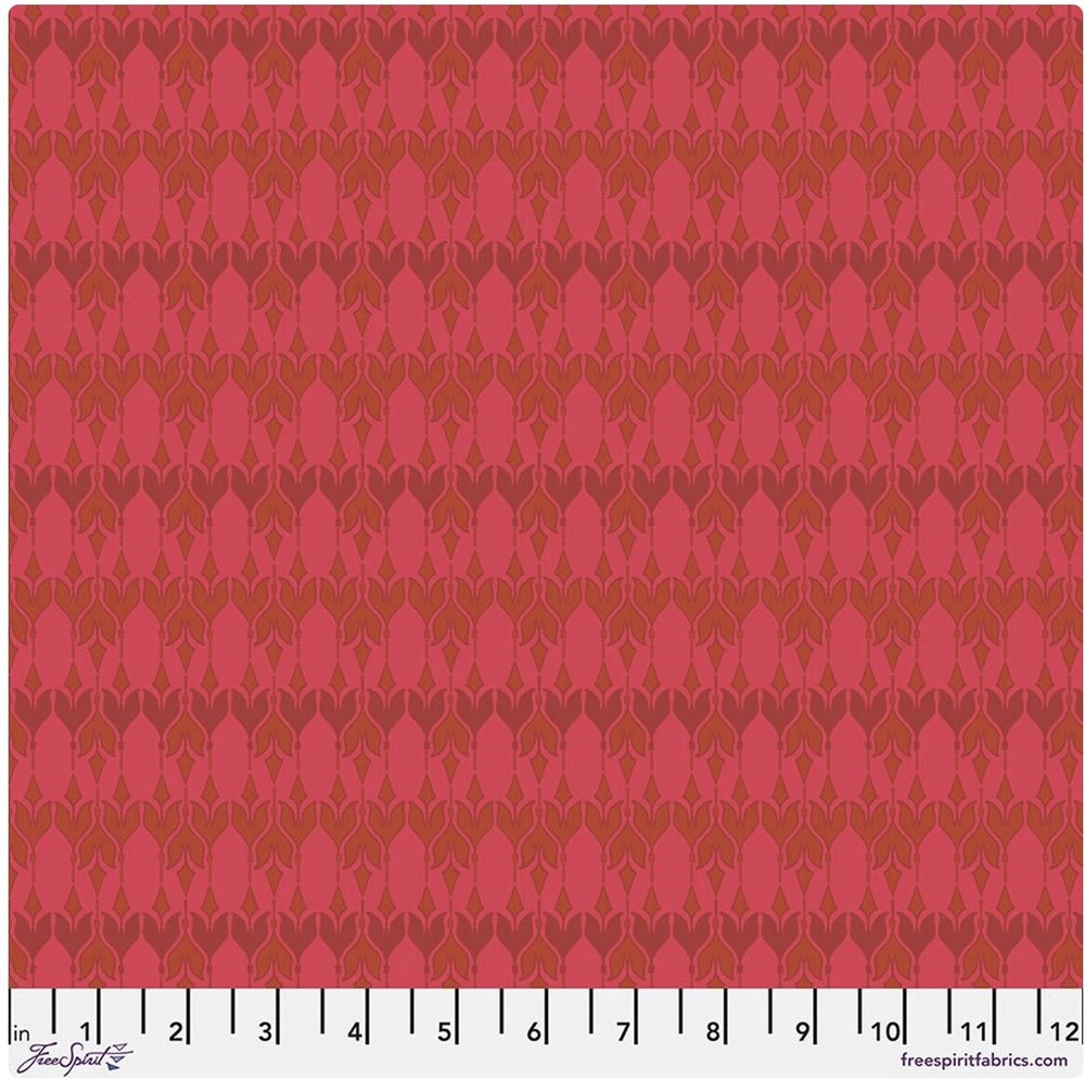 Free Spirit Sew Kind Of Wonderful Cottage Cloth Poppy Dawn Cotton Fabric by Yard