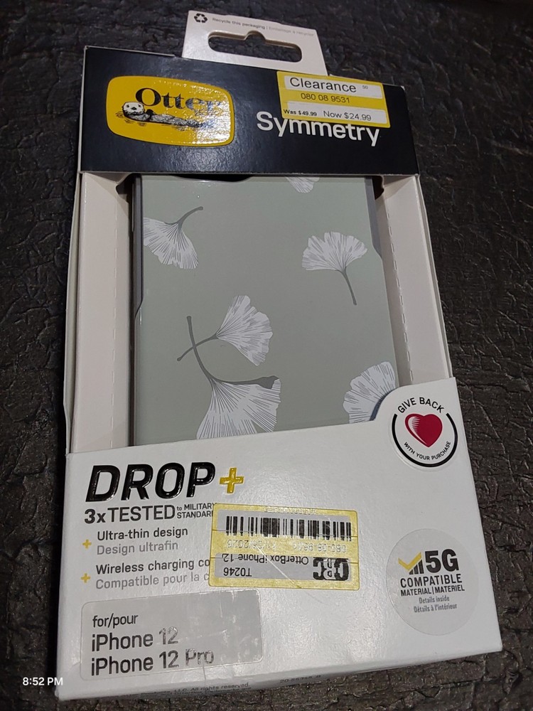 OtterBox Symmetry Apple iPhone 13 Pro Case Gingko Gray — New Retail