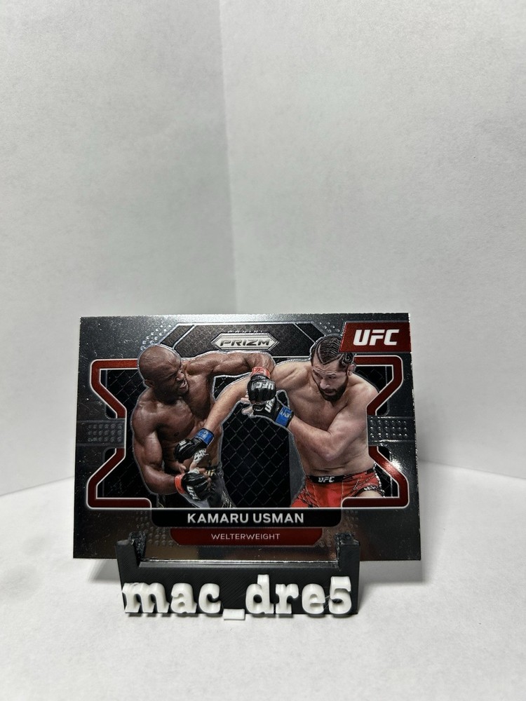 2022 Panini Prizm UFC - Kamaru Usman #54 Silver Prizm