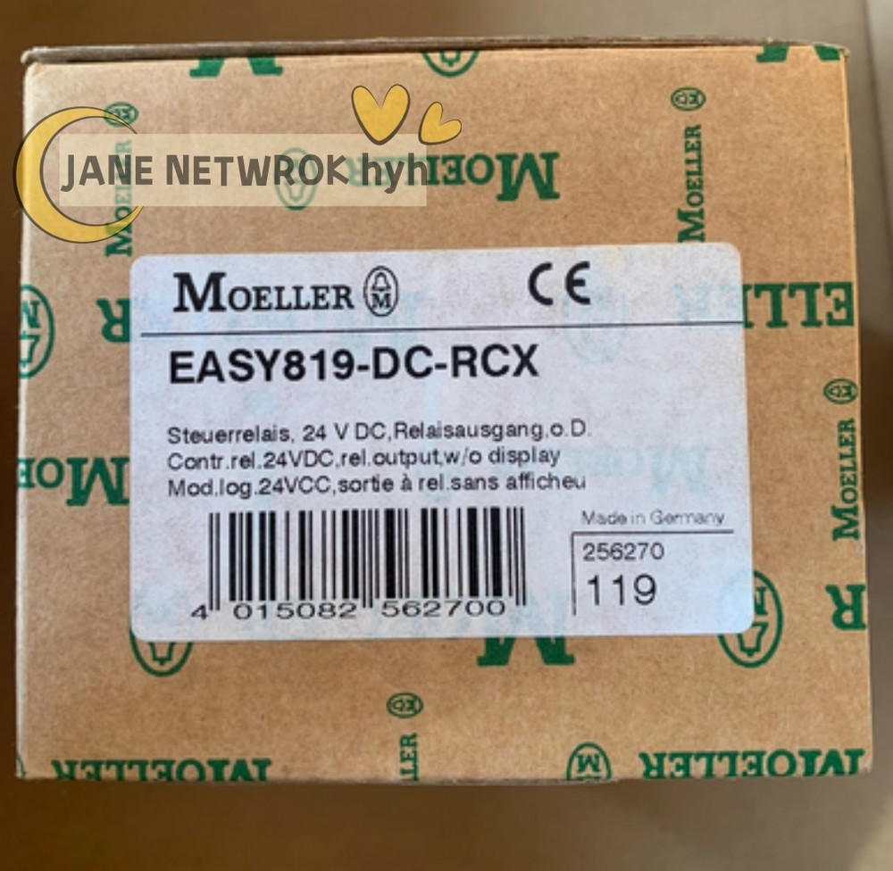 ONE NEW EASY819-DC-RCX relay Contr.rel 24VDC DHL or FedEx #tr