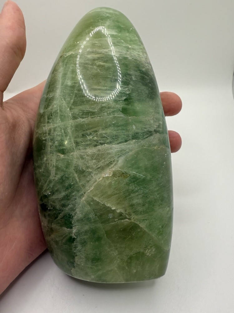 Madagascar fluorite freeform crystal for healing and decor