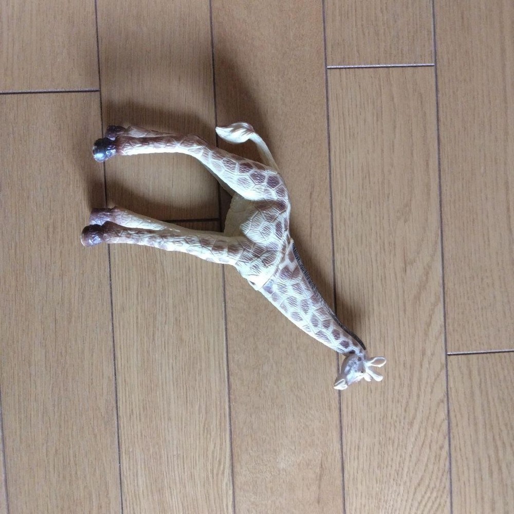 plastic giraffe figure about 15 cm #97fb07