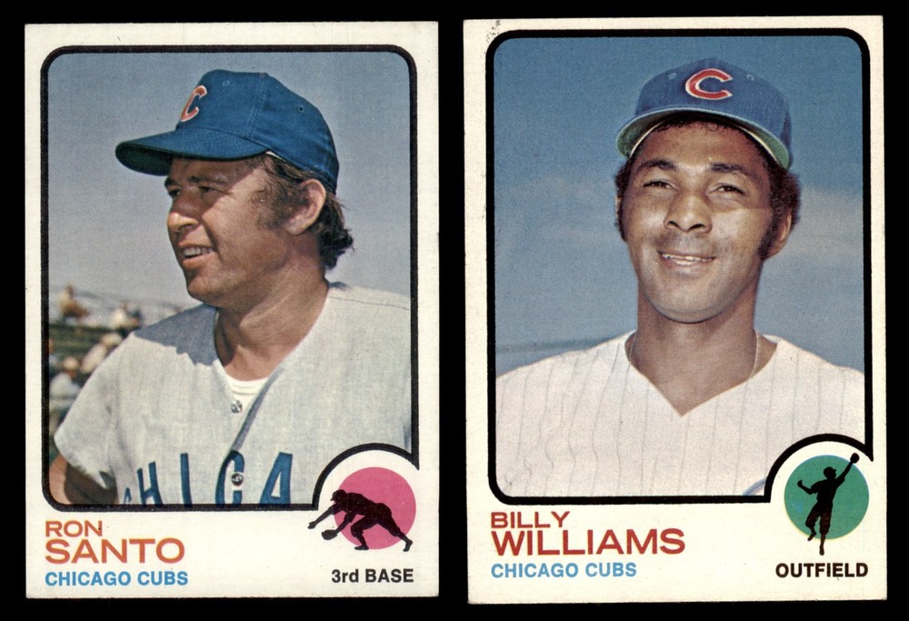 1973 Topps Cubs Team Set 19/28 Cards 5.5 EX+ Condition 6900160