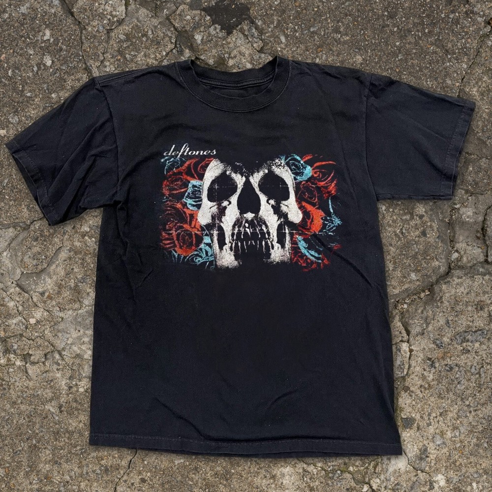 Deftones Self titled Unisex Black T-shirt Size S-5XL