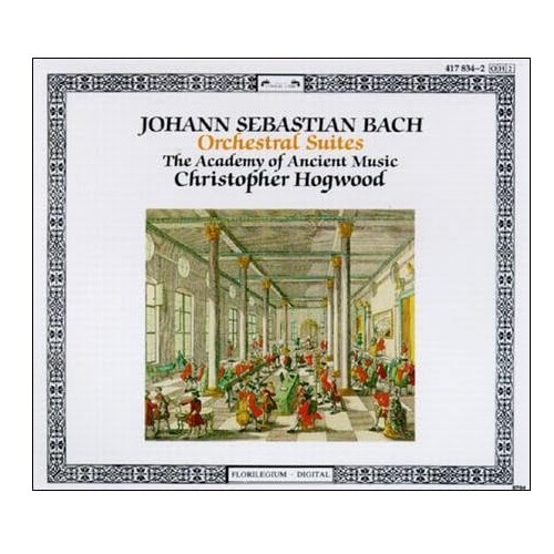 CHRISTOPHER HOGWOOD - Bach Orchestral Suites - Academy Of Ancient Music CD-image